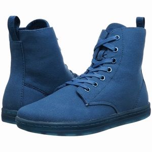 New! Dr. Martens Hackney canvas shoes in blue